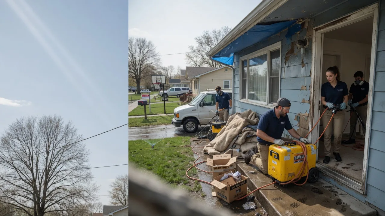 Basement Flood Cleanup in Woodson, IL near me